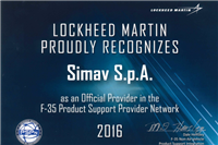 Simav diventa official provider dalla Lockheed Martin